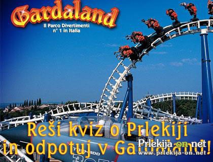 Reši kviz o Prlekiji in odpotuj v Gardaland!