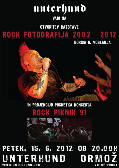 Rock fotografija 2002-2012 & Rock piknik 91
