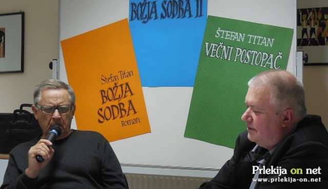 Literarni popoldan s Štefanom Titanom, foto: Rija Erveš Literarni popoldan s Štefanom Titanom, foto: Rija Erveš