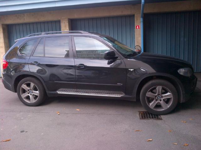 Ukraden avtomobil BMW X5, foto: PU Murska Sobota Ukraden avtomobil BMW X5, foto: PU Murska Sobota