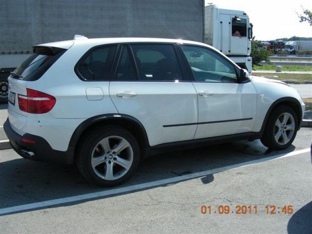 Zasežen BMW X5, foto: PU Murska Sobota