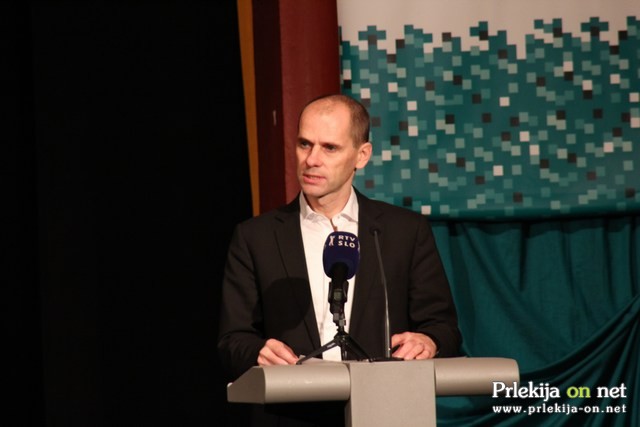 Na akademiji je spregovoril tudi minister za kulturo, dr. Uroš Grilc Na akademiji je spregovoril tudi minister za kulturo, dr. Uroš Grilc