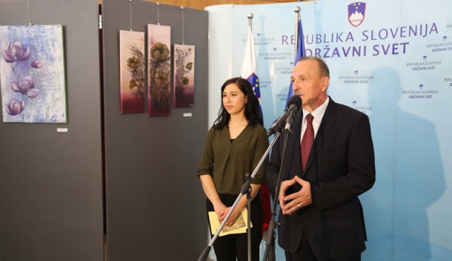 Samostojna razstava Tadeje Ozmec v DS Samostojna razstava Tadeje Ozmec v DS