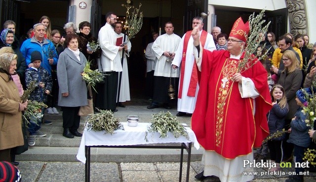 Blagoslov na cvetno nedeljo Blagoslov na cvetno nedeljo