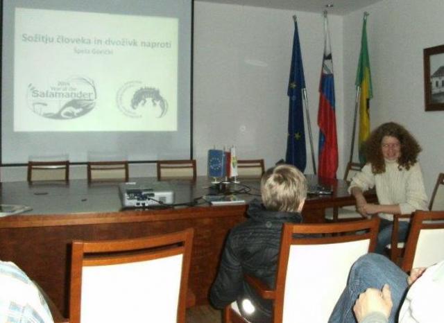 Strokovno poučno predavanje o žabah Strokovno poučno predavanje o žabah