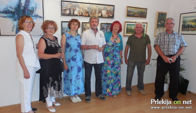 Slikar s prijatelji iz Radencev Slikar s prijatelji iz Radencev