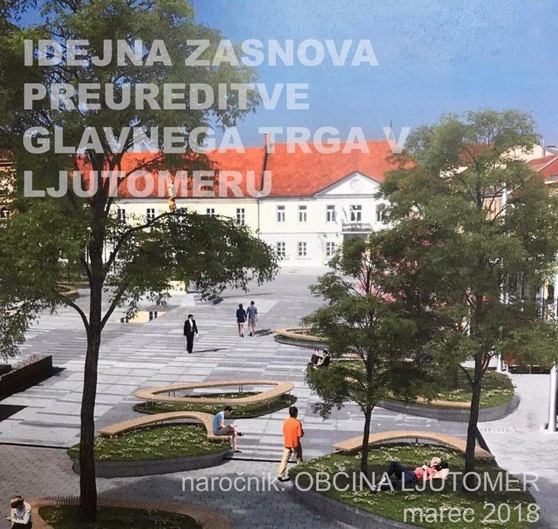 Idejna zasnova preureditve Glavnega trga