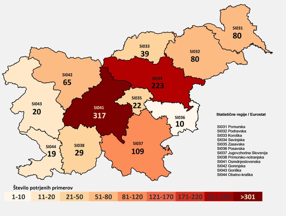 Okuženi koronavirus