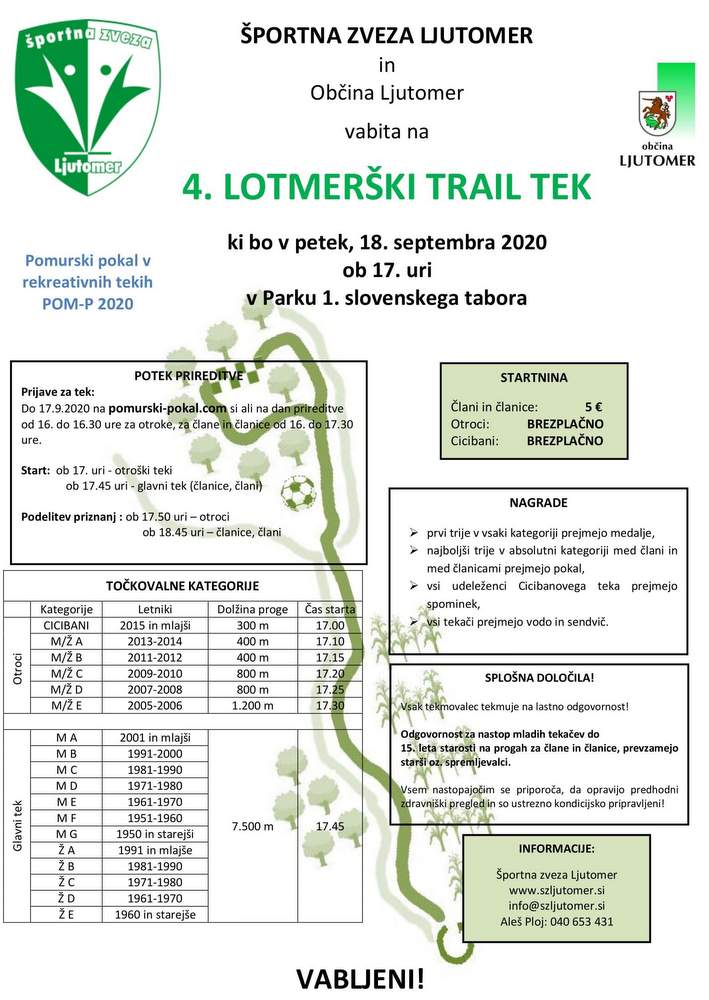 4. Lotmerški trail tek