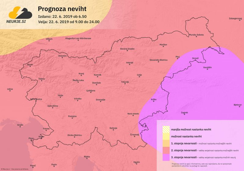 Prognoza neviht