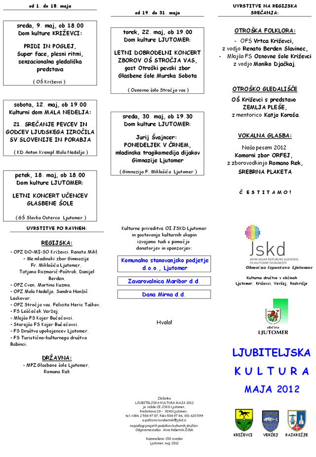 Maj 2012