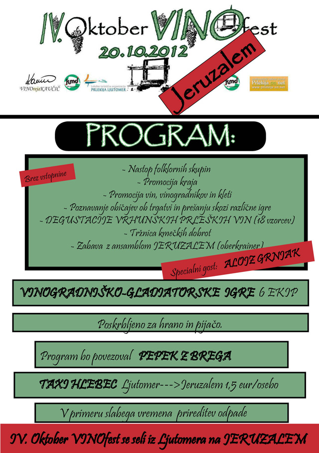 IV. Oktober VINOfest