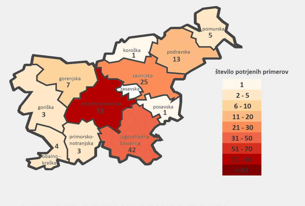 Okuženi koronavirus 14.2.2020