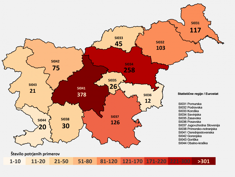 Okuženi koronavirus