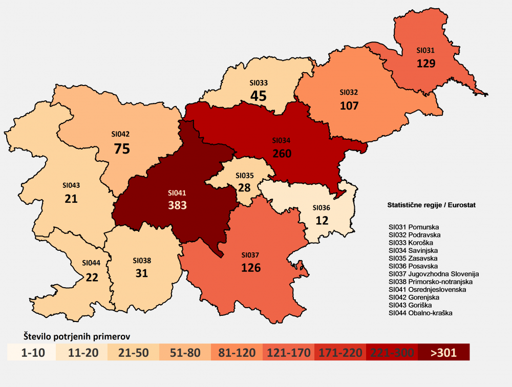 Okuženi koronavirus