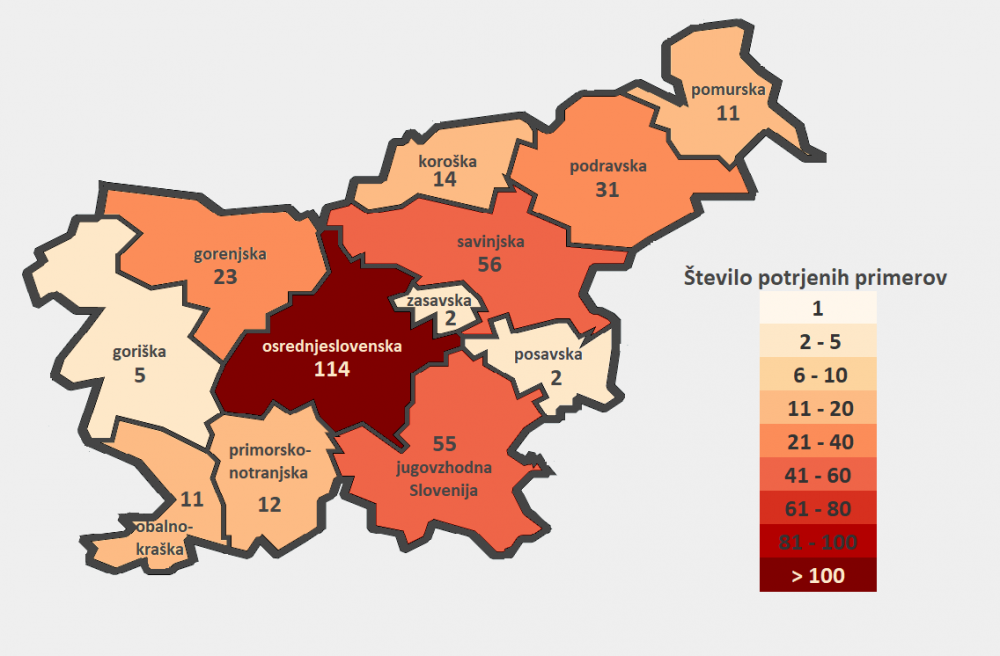 Okuženi koronavirus