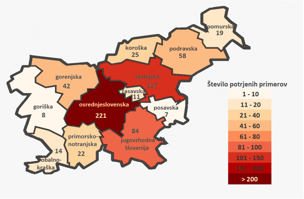 Okuženi koronavirus