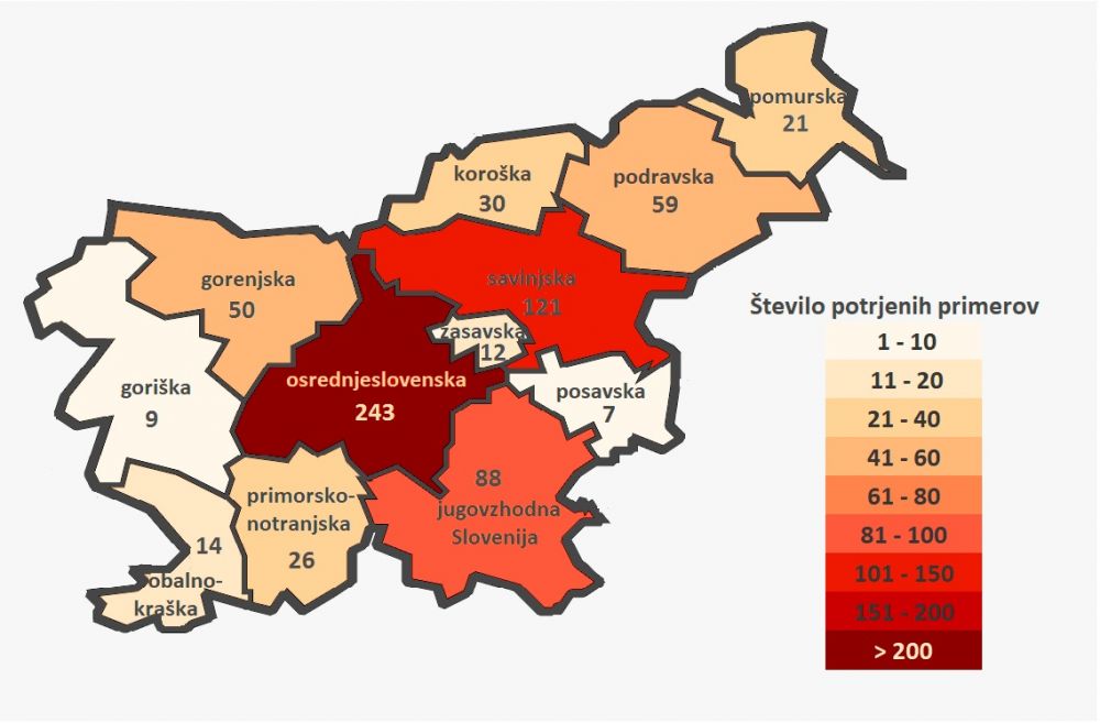 Okuženi koronavirus