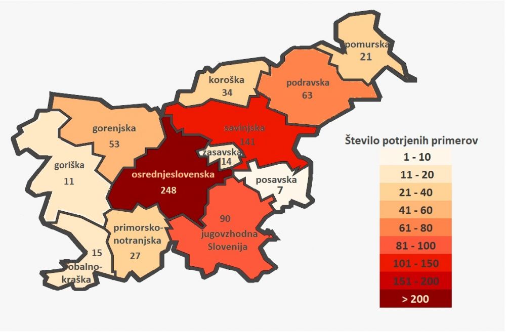 Okuženi koronavirus