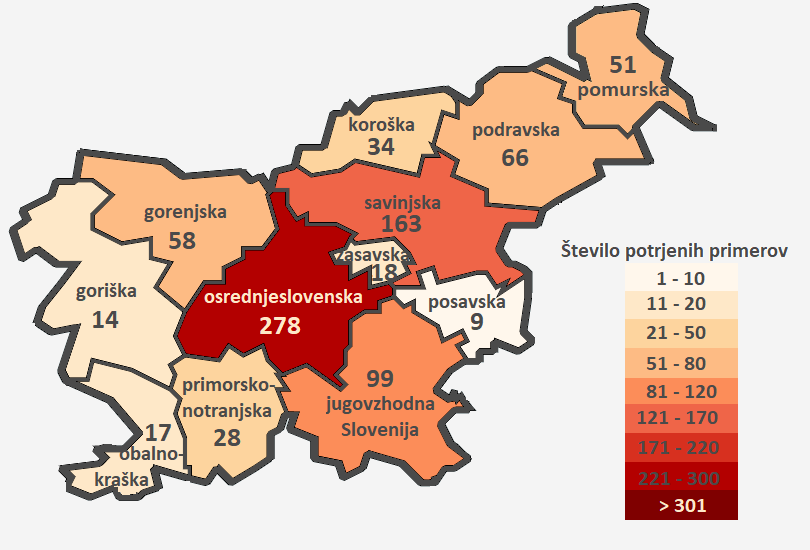 Okuženi koronavirus