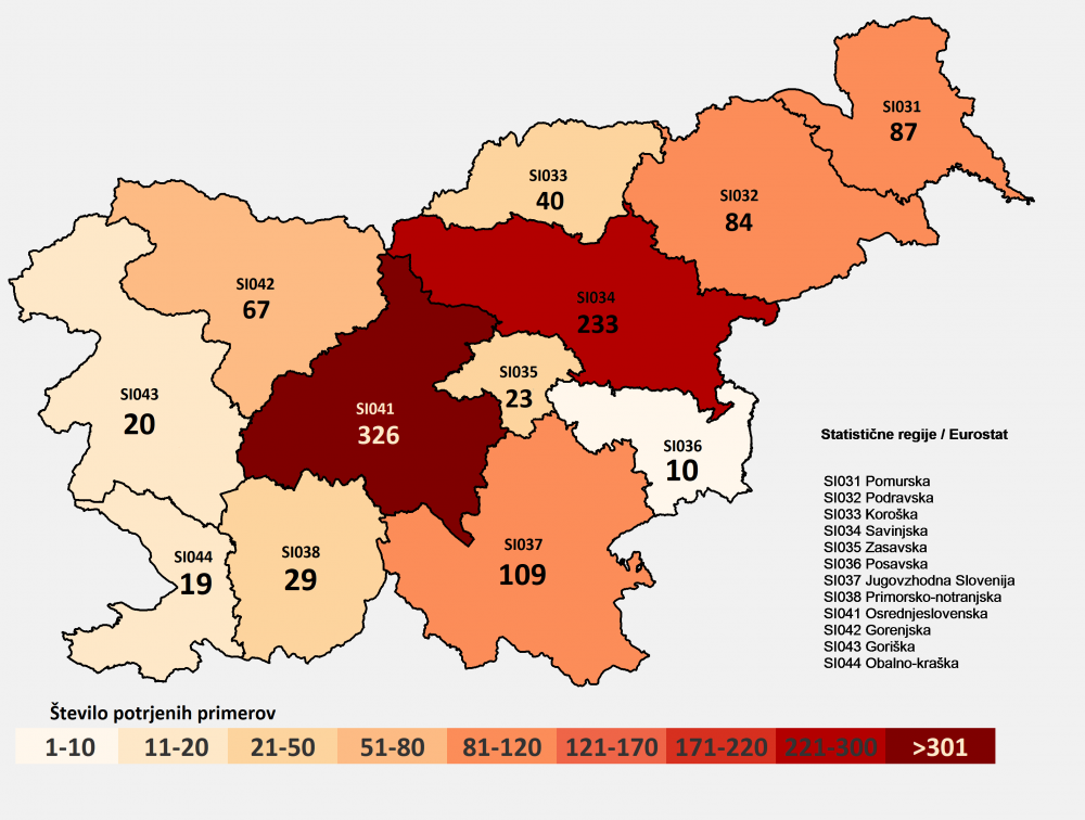 Okuženi koronavirus