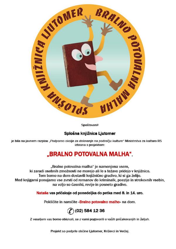 Bralno potovalna malha