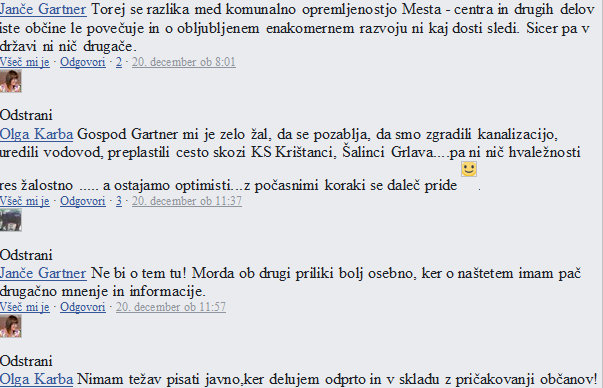 Pogovor FB