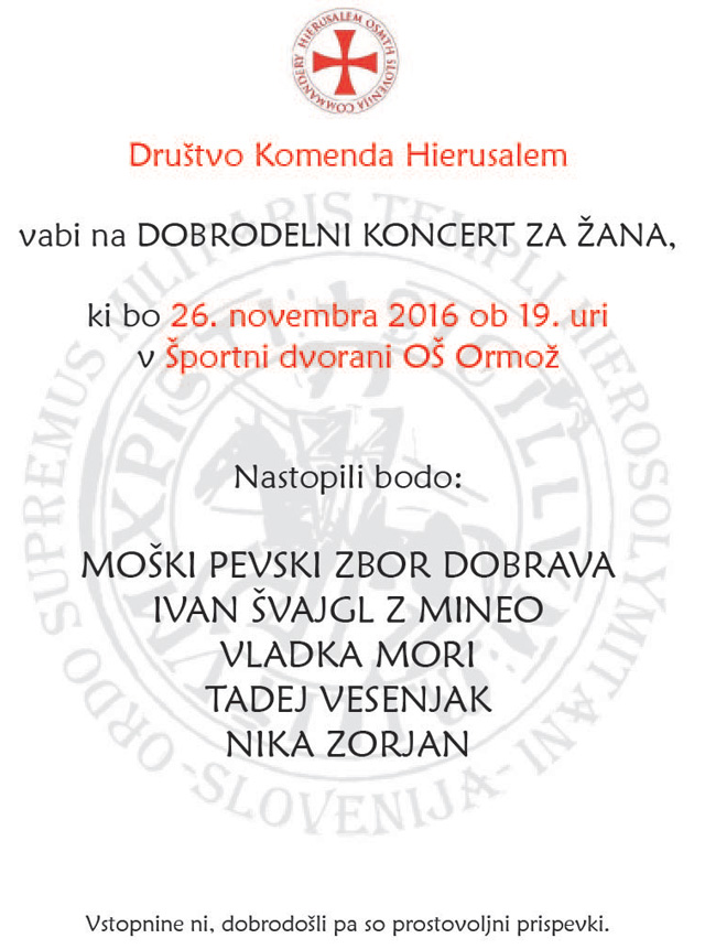 Dobrodelni koncert za Žana Dobrodelni koncert za Žana