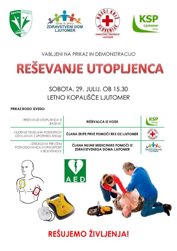 Reševanje utopljenca Reševanje utopljenca