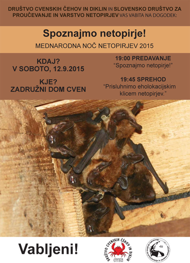 Mednarodna noč netopirjev Mednarodna noč netopirjev