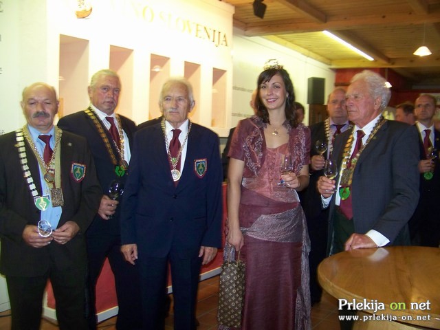 Srečanje vitezov vina in vinske kraljice Srečanje vitezov vina in vinske kraljice