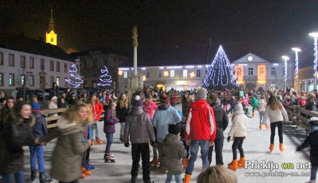Odprtje drsališča in prižig lučk