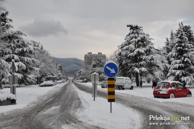 Sneg v Novi Gorici Sneg v Novi Gorici