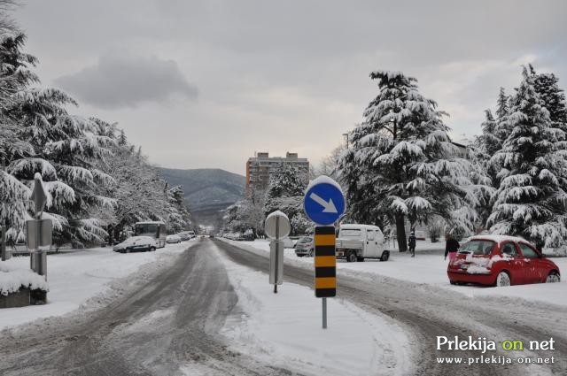 Sneg v Novi Gorici