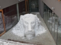 Snežni lev pri Sv. Juriju ob Ščavnici