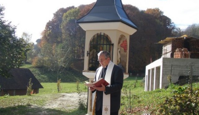 Blagoslov kapelice v Zbigovcih Blagoslov kapelice v Zbigovcih