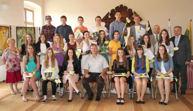 Sprejem najuspešnejših devetošolcev in osnovnošolcev v občini Gornja Radgona