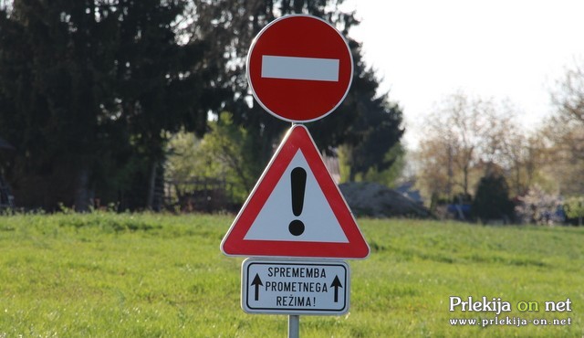 Po Narcisni ulici odslej le v eno smer Po Narcisni ulici odslej le v eno smer