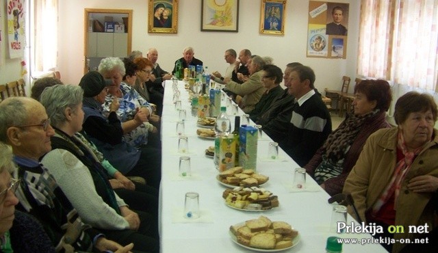 Srečanje starejših in invalidov župnije Veržej