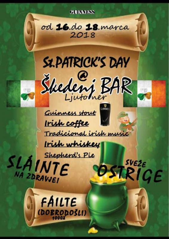 St. Patricks day na Škednju