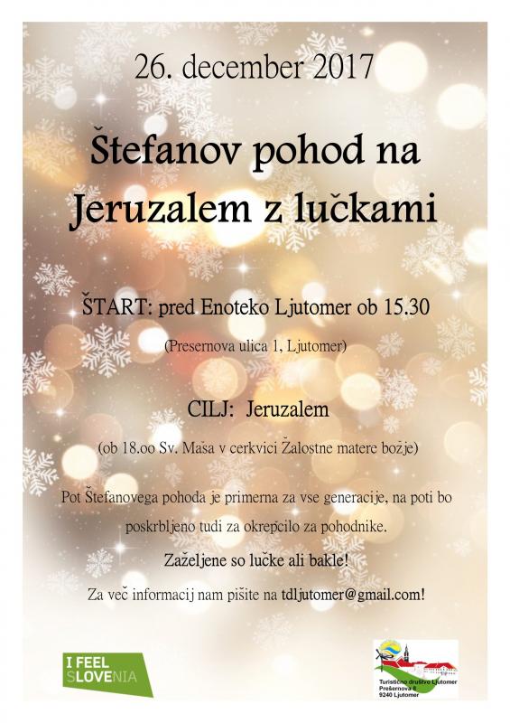 Štefanov pohod na Jeruzalem z lučkami