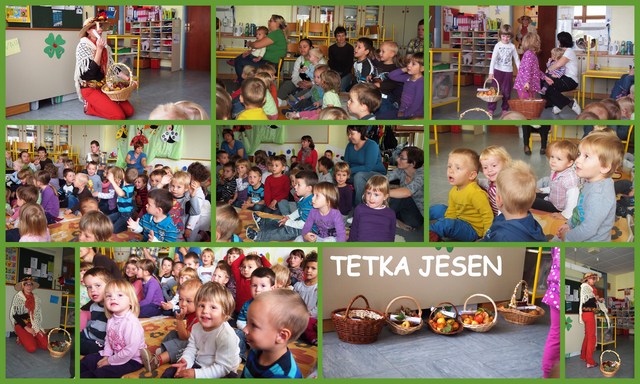 Otroke je obiskala tetka Jesen Otroke je obiskala tetka Jesen