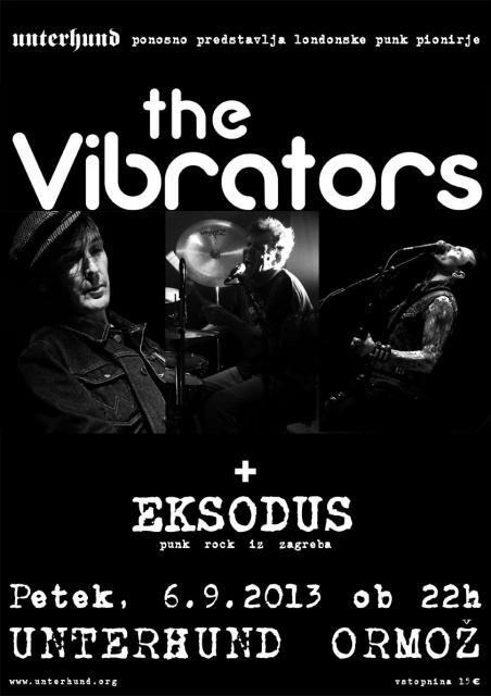 The Vibrators, Eksodus