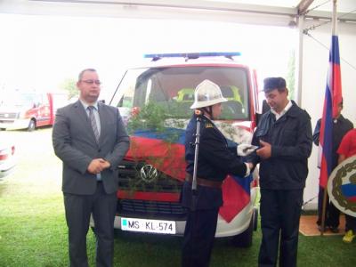 110 let PGD Bunčani s prevzemom novega gasilskega vozila