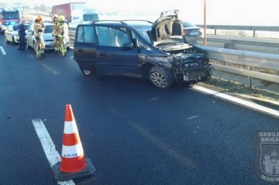 Razdejanje na avtocesti, foto: GB Maribor