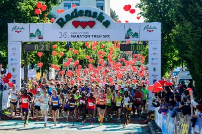 36. Maraton treh src, naslovna fotografija: Jure Makovec