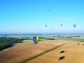6. balonarski festival Sumičfest v Bakovcih iz zraka