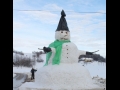 8-metrski snežak v Trnovcih