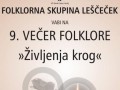 9. VEČER FOLKLORE »Življenja krog« - Ljutomer