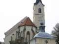 Miklošičev trg in cerkev